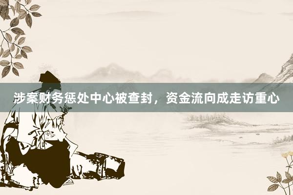 涉案财务惩处中心被查封，资金流向成走访重心